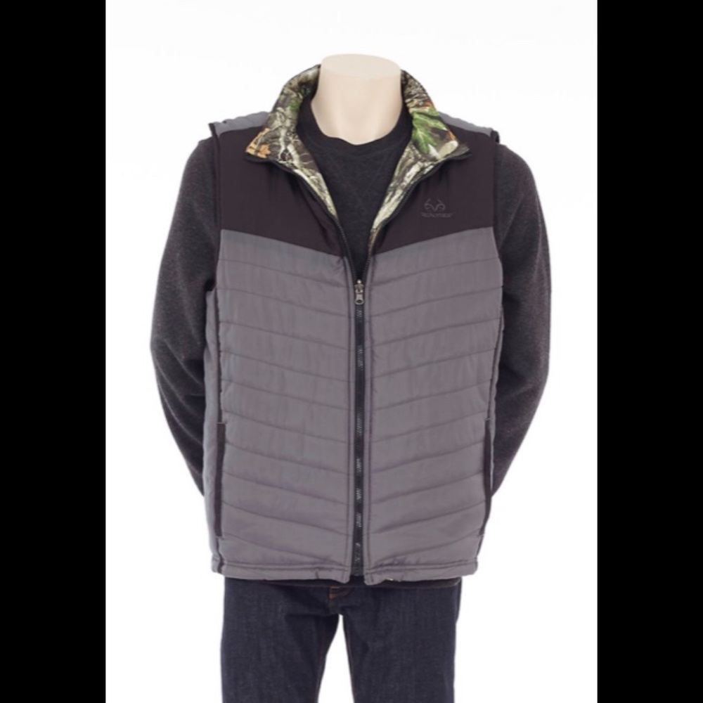 Realtree Reversible Vest